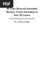 80 Time Honored Smoothies PDF