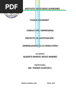 Generalidades de Consultoria