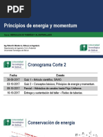 Principios de Energía y Momentum PDF