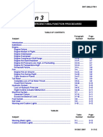 Section 3: Emergency/Malfunction Procedures