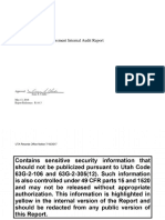 2016 Data Centers Assessment Internal Audit Report