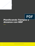 Planificando Tiempos y Alcance Con MSP