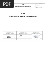 Plan de Respuestas A Emergencias - Makro Trujillo PDF