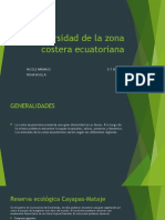 Biodiversidad de La Zona Costera Ecuatoriana