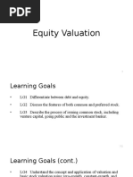 Equity Valuation Jan2020