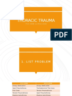 Thoracic Trauma