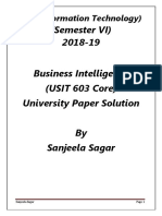 TYIT SEM VI BI Nov 2019 Solution