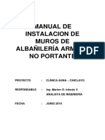 Manual Albañilería Armada NP PDF