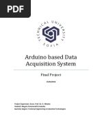 Arduino Based Data Acquisition System Using Labview