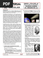 BIOLOGIA - TEMA 01 (TP - Teorias Sobre El Origen de La Vida) Milton Robles PDF