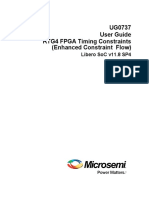 UG0737 User Guide RTG4 FPGA Timing Constraints (Enhanced Constraint Flow)