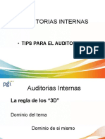 Tips para Auditoria