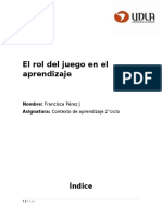 Ensayo Del Juego Finalizado