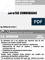 ESTRUCTURAS Y SISTEMAS CONSTRUCTIVOS, Zapatas Combinadas, NTN Ings. Civiles PDF