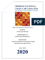Laboratorio 01 - Circuitos Electronicos 2