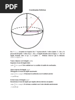 Coordenadas Esféricas