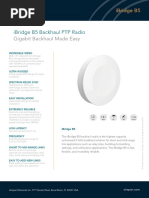 Ibridge B5 Backhaul PTP Radio: Gigabit Backhaul Made Easy