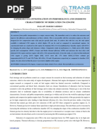 Experimental Investigation On Performance and Emissions Characteristic of Dedicated CNG Engine