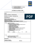 Statement of Interest Form