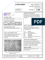 Material Data Sheet: Duplex Stainless Steel, Cd4Mcu