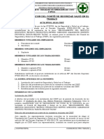 Anexo 9.2.1 - Formato de Acta de Conformacion Del Comite, Subcomite de SST