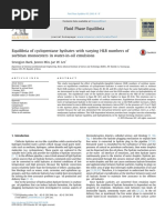 Fluid Phase Equilibria: Seungjun Baek, Juwon Min, Jae W. Lee