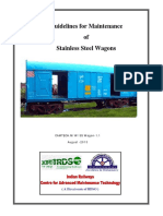 Guidelines For Maintenance of Stainless Steel Wagons