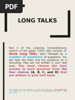 Materi - Long Talk