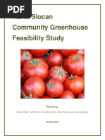 North Slocan Community Greenhouse Feasibility Study: Marcy Mahr, Jeff Pilsner, Ana Bokstrom, Mick Wilson and George Meier