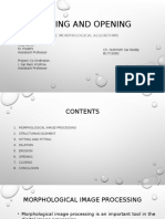 Closing and Opening: Basic Morphological Algorithms