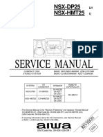 Service Manual: NSX-DP25 NSX-HMT25