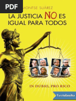 La Justicia No Es Igual para Todos - Montserrat Suarez Abad PDF