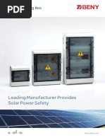 Solar Combiner Box Datasheet PDF