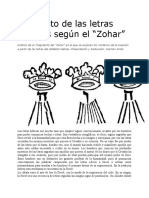 El Secreto de Las Letras Segun El Zohar