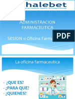 Sesion 1 OFICINA FARMACEUTICA