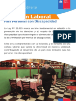 Volante Ley de Inclusion Laboral PDF