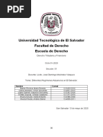 Diferentes Regímenes Aduaneros en El Salvador