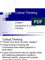 Introduction To Critical Thinking