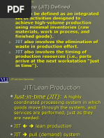 Just-In-Time (JIT) D