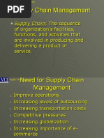 Supply Chain Management