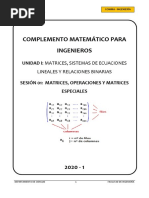 HT01 Comma-Ing. Matrices