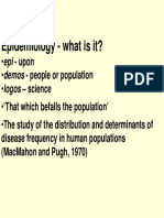 Measuring Health Disease