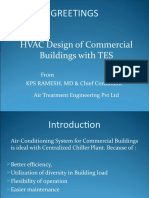 Greetings: HVAC Design of Commercial Buildings With TES