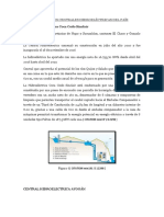 Describa Las Principales Centrales Hidroeléctricas Del País Es Importante Que Especifique Datos Técnicos en Las Mismas