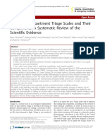 Emergency Department Triage Scales and Their Components: A Systematic Review of The Scientific Evidence