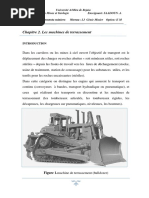 Chapitre 2. Les Machines de Terrassement