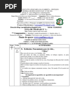 GUIAS DE ETICA Y VALORES - I PERRIODO 6° - Semanas 8 - 9 - 10 - 2020