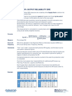 OR Output Reliability - MMP Code PP 72-73