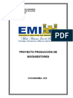 Proyecto Biodigestores