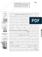 Acta de Requerimiento Examen